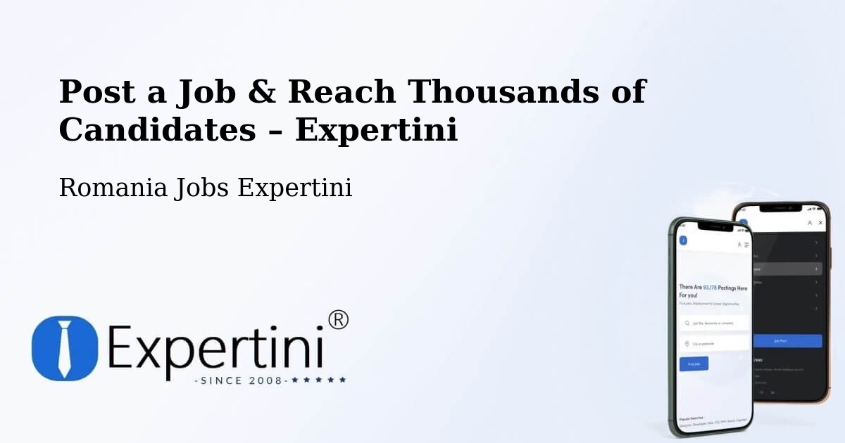 Post a Job in Berlişte – Hire the Right Talent - Berlişte, Romania Jobs Expertini